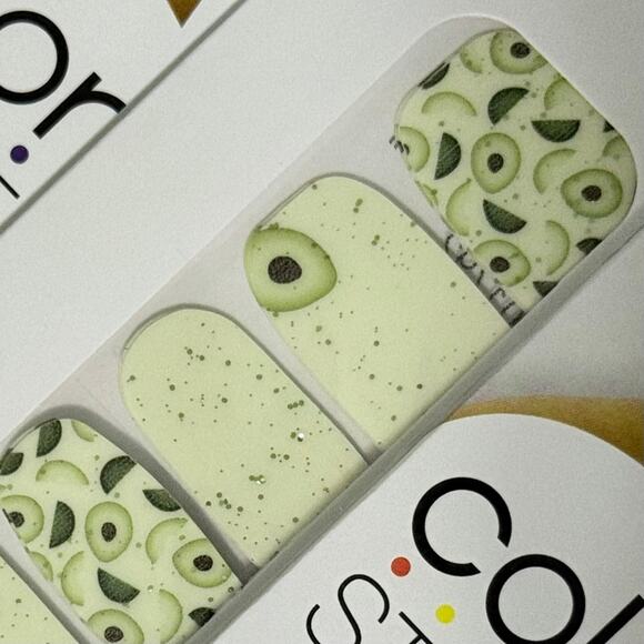 New Color Street “Let’s Guac and Roll” Avocado Nail Strips (Limited Edition) - Picture 1 of 1